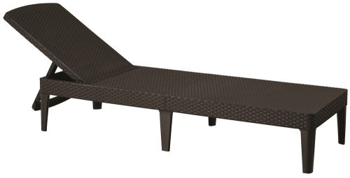 Keter Jaipur exkluzív polyrattan kerti nyugágy - barna - 188 cm 