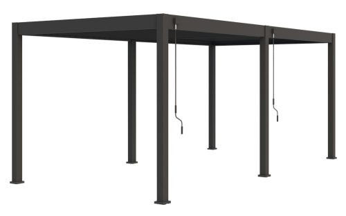 Rojaplast intro plus bioklimatikus pergola 6X3 M - szürke, RAL 7016 