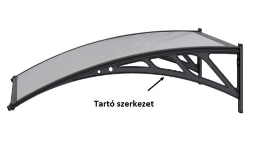 PÓTTARTÓ SZERKEZET - Rojaplast bejárati előtetőhöz - CICI1, CICI4-hez 